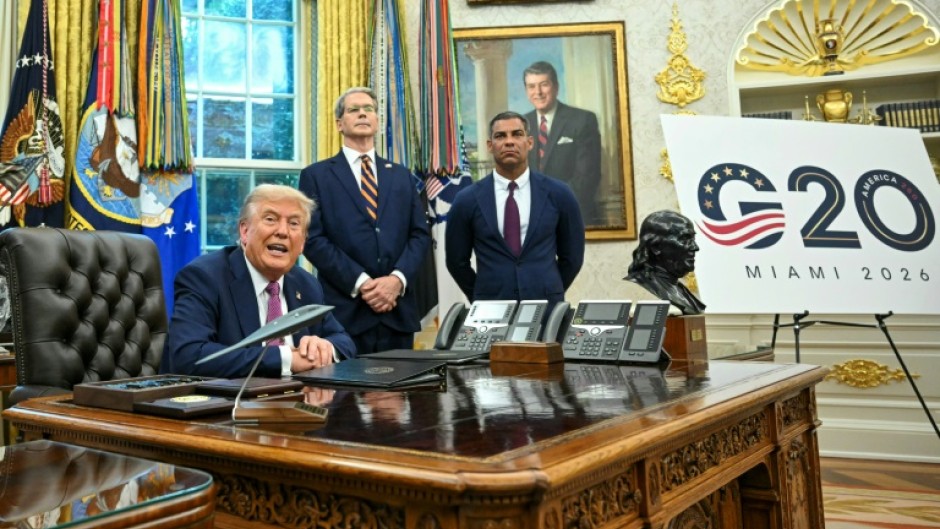 US President Donald Trump said "everybody" wants him to host the 2026 G20 at his Doral golf resort in Florida