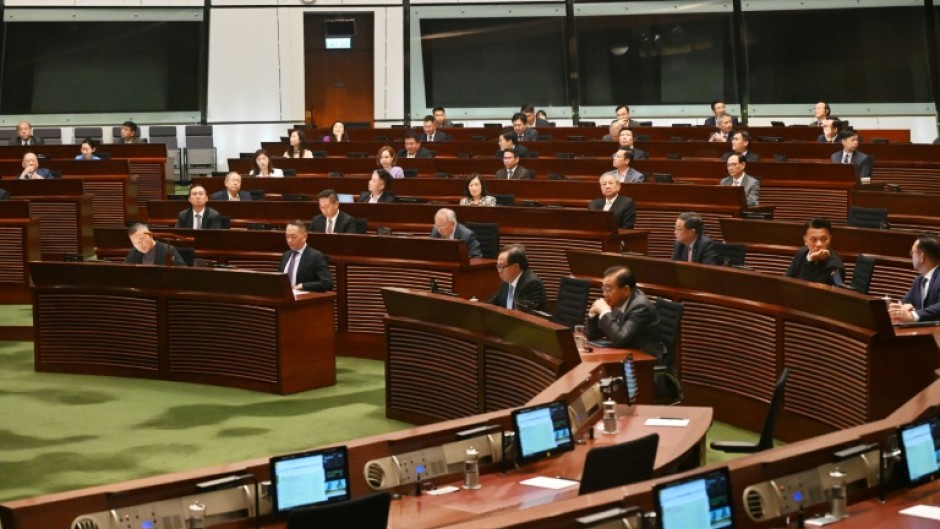 The bill was presented after Hong Kong's top court quashed a bid to recognise same-sex marriage but ordered the government to create an 'alternative framework' for LGBTQ couples