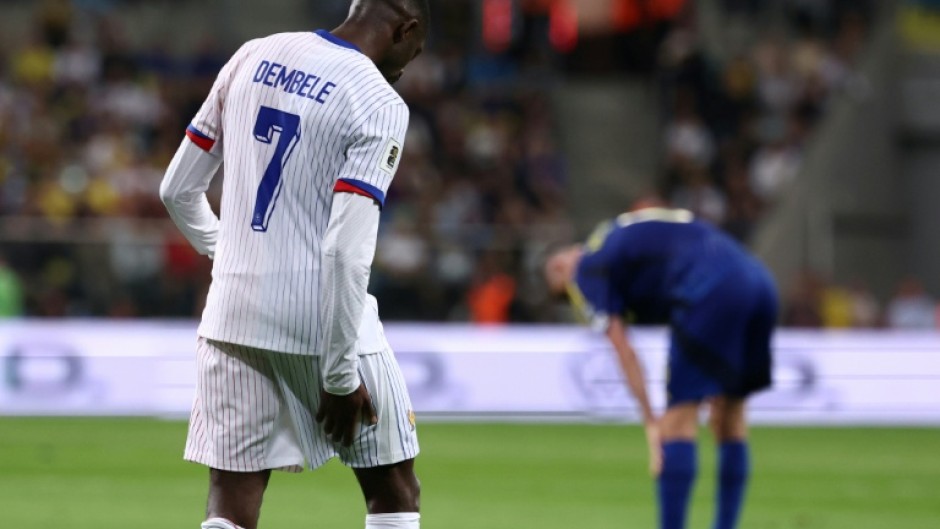 French striker Ousmane Dembele injured his right thigh during the 2026 World Cup qualifying match against Ukraine on September 5 in Wroclaw, Poland. He will be sidelined for at least six weeks, according to PSG