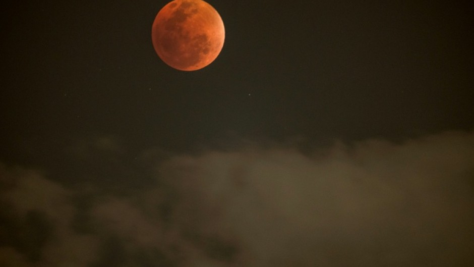 Stargazers in Johannesburg were among those getting a clear view of the Blood Moon