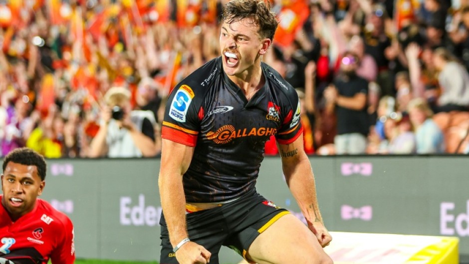 Leroy Carter starred in his maiden Super Rugby season with Waikato Chiefs, scoring nine tries