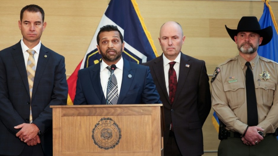 FBI director Kash Patel and other officials announced arrest of the suspect in the shocking murder of right-wing activist Charlie Kirk