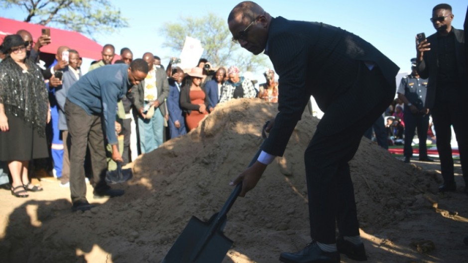 President Boko approved the burial of a San elder on his ancestral land last year, ending a long legal battle