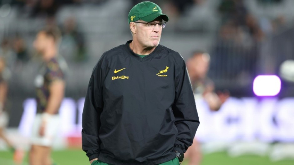 South Africa coach Rassie Erasmus told his players not to dwell on the death of two former Springboks before Saturday's Rugby Championship match kicked off