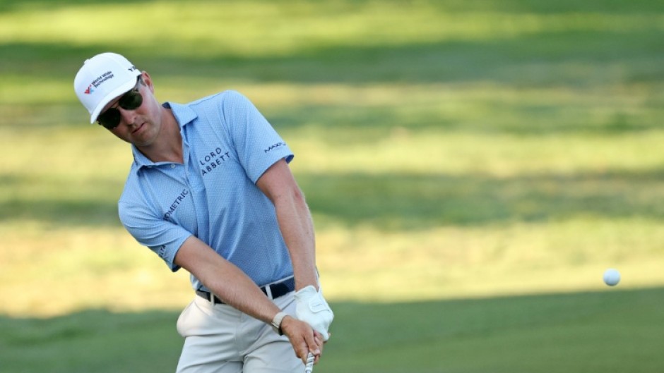 American Ben Griffin has a one-shot lead going into the final round of the US PGA Tour Procore Championship in California