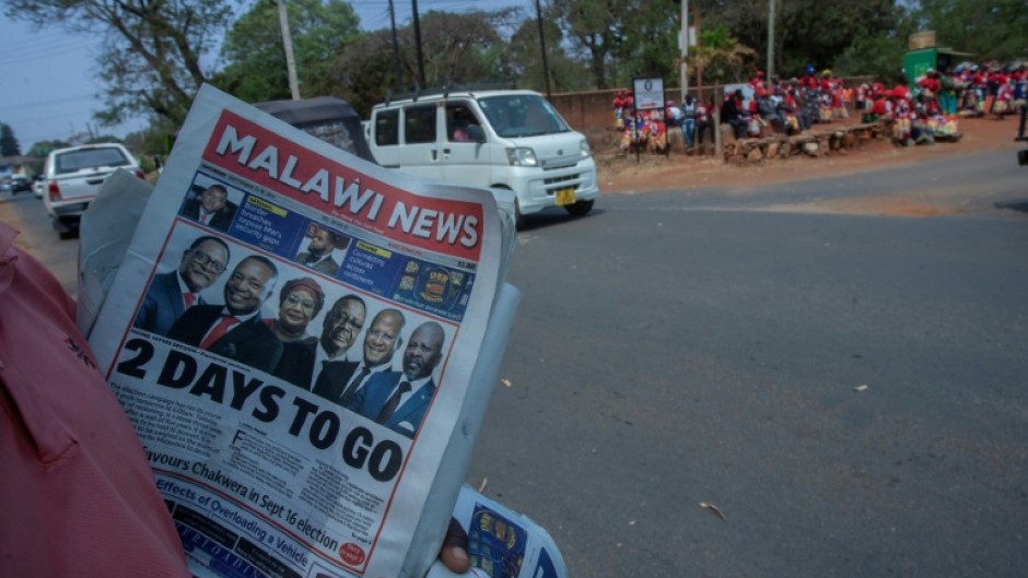 Around 60 percent of the 7.2 million voters registered in Malawi are aged under 35