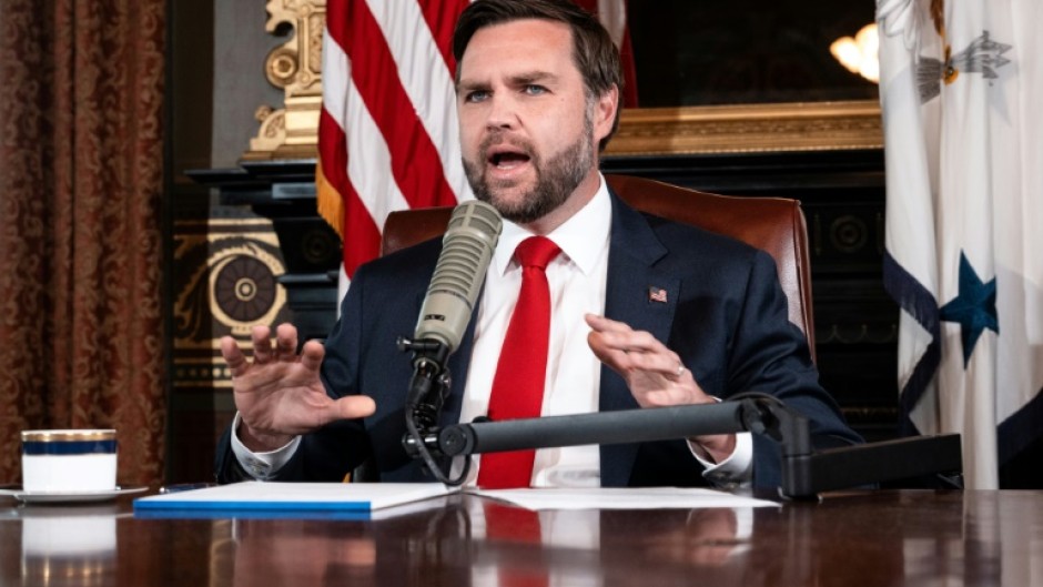 US Vice President JD Vance hosted Charlie Kirk's hugely influential podcast on Monday, showering praise on the right-wing activist