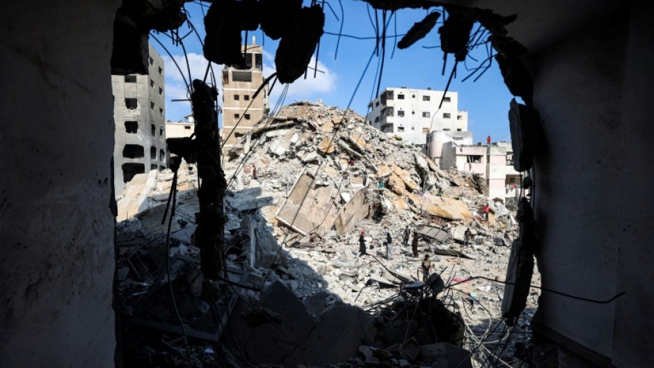 Israel unleashed a massive new bombing campaign on Gaza City on Tuesday