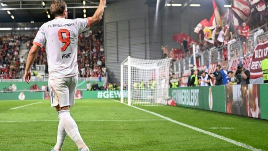 Bayern Munich forward Harry Kane has 93 goals in 101 games since joining the club