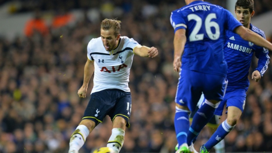 Harry Kane struck his first goal against Chelsea on New Year's Day 2015 - sacoring twice as Spurs won 5-3