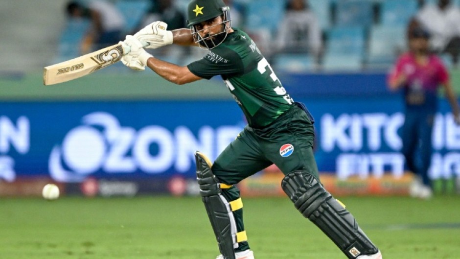 Pakistan's Fakhar Zaman made a top score of 50 in the win over the UAE at the Asia Cup