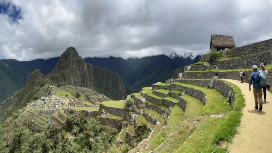 Machu Picchu receives some 4,500 visitors on average each day, many of them foreigners