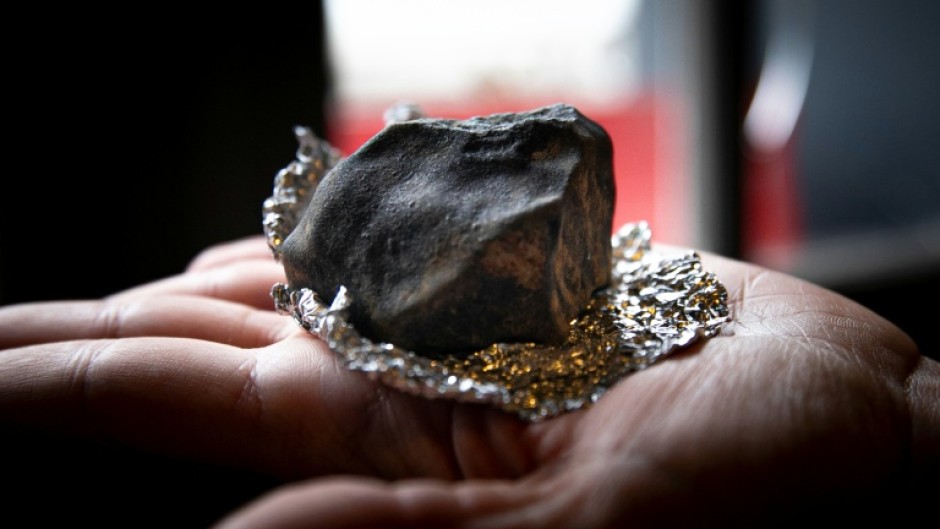 A meteorite that broke off 2023 CXI and was found in northwestern France