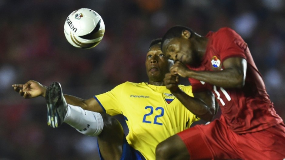 Ecuadoran soccer player Jonathan Gonzalez (L) was killed in the third murder of an athlete in the South American country since the start of September, according to police