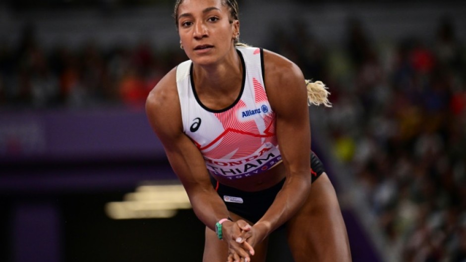 An unhappy Nafissatou Thiam dropped out of the heptathlon at the world championships