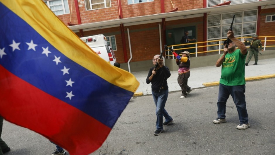 Members of the public received weapons training at various sites in Venezuela