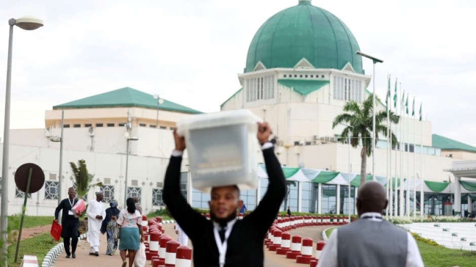 The Nigerian National Assembly is dominated by men, with only four women in the Senate