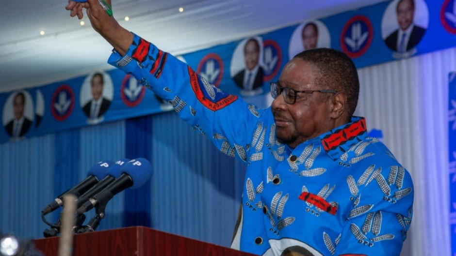 Unofficial tallies carried by local media showed Mutharika, known by his supporters as 'father', had a strong lead