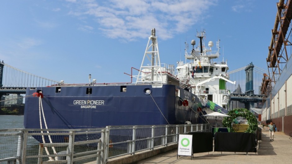 The ammonia-powered Green Pioneer is an emblem of Fortescue's climate ambitions