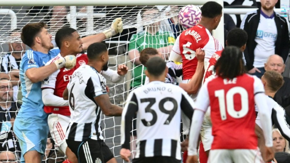 Gabriel Magalhaes scored a dramatic injury-time winner for Arsenal at Newcastle