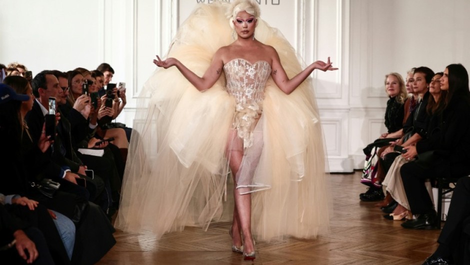 A show by French designer Victor Weinsanto kicked off Paris Fashion Week