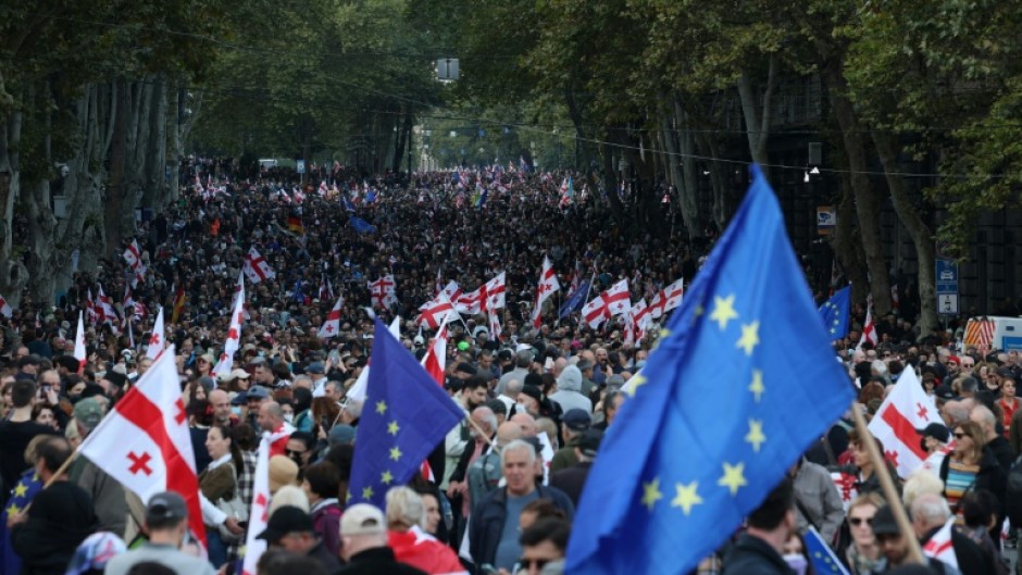 Critics say Georgian Dream has moved Tbilisi closer into Moscow's orbit since the invasion of Ukraine