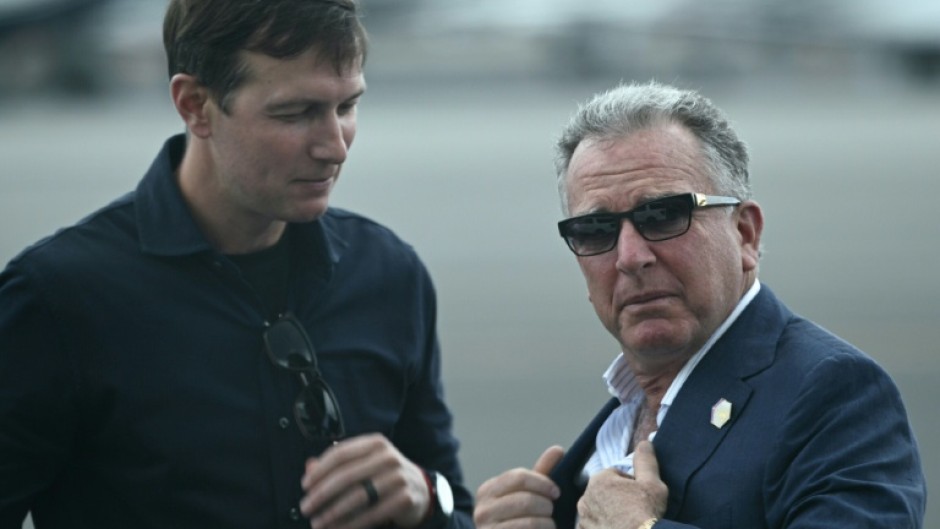 US presidential son-in-law Jared Kushner and envoy Steve Witkoff have been tasked with finalising details of the hostage release