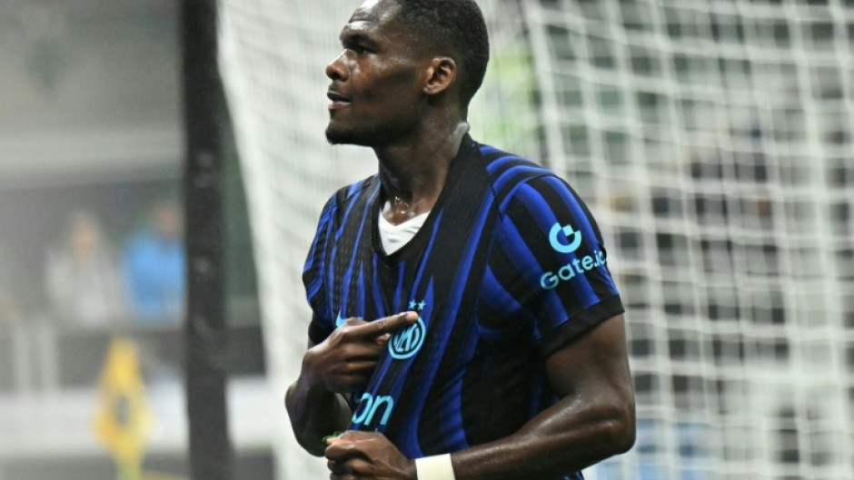 Ange-Yoan Bonny scored one and created three goals in Inter Milan's 4-1 thumping of Cremonese