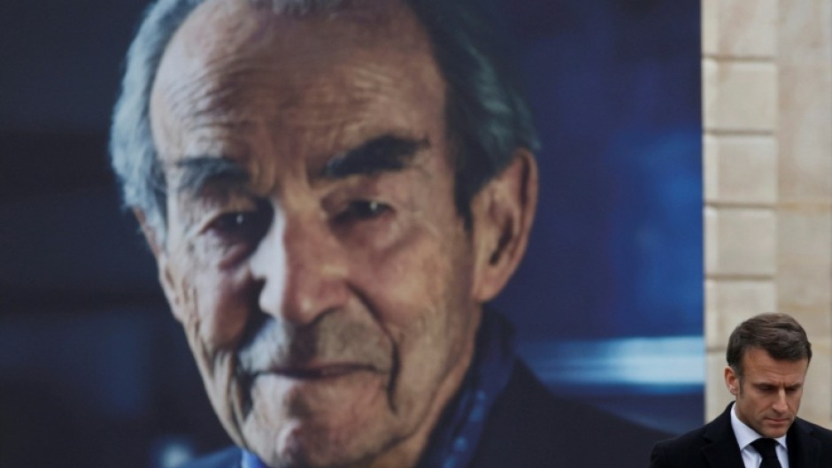 President Emmanuel Macron was to preside over the ceremony