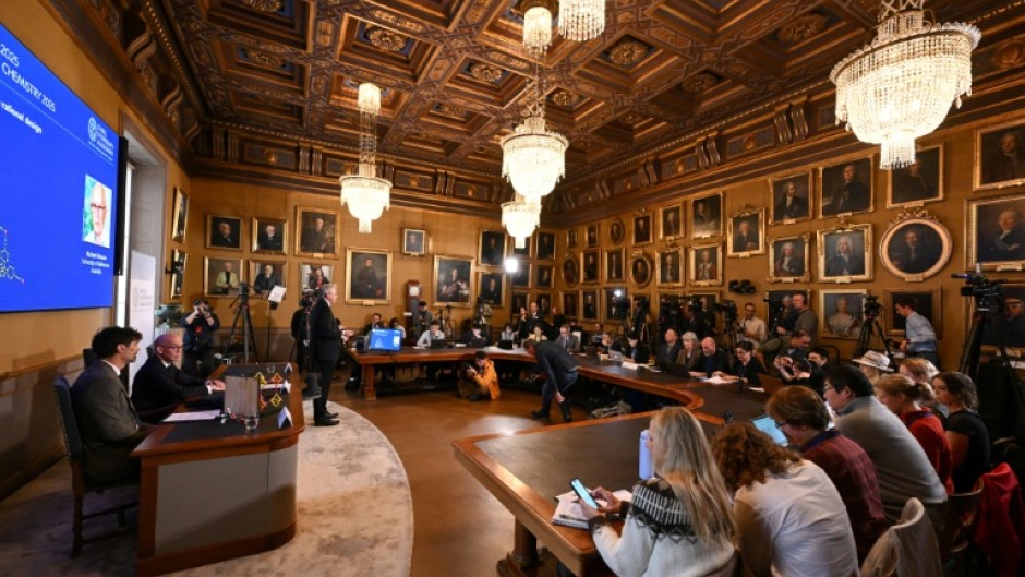 The scientists' breakthrough could help solve 'some of humankind's greatest challenges', said the jury