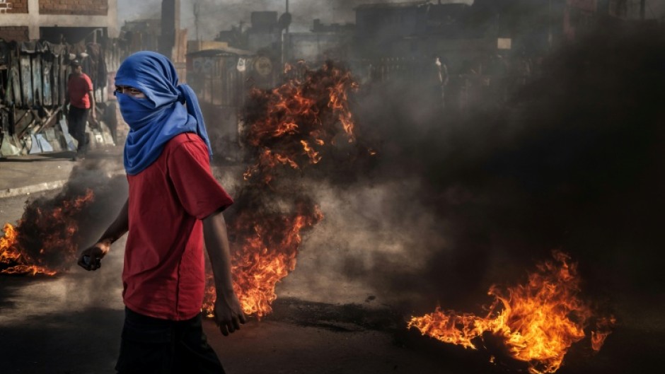 Near-daily protests have rocked the Indian Ocean country since September 25