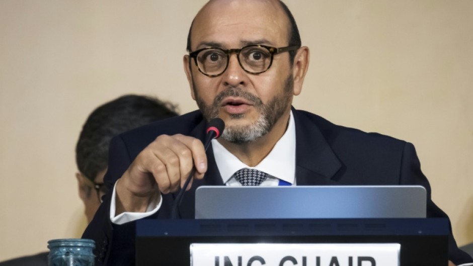 Luis Vayas Valdivieso has announced he is stepping down as chair of the plastic pollution treaty talks