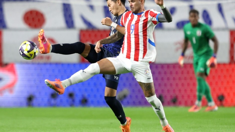 World Cup-bound teams Japan and Paraguay played a friendly in Osaka on Friday