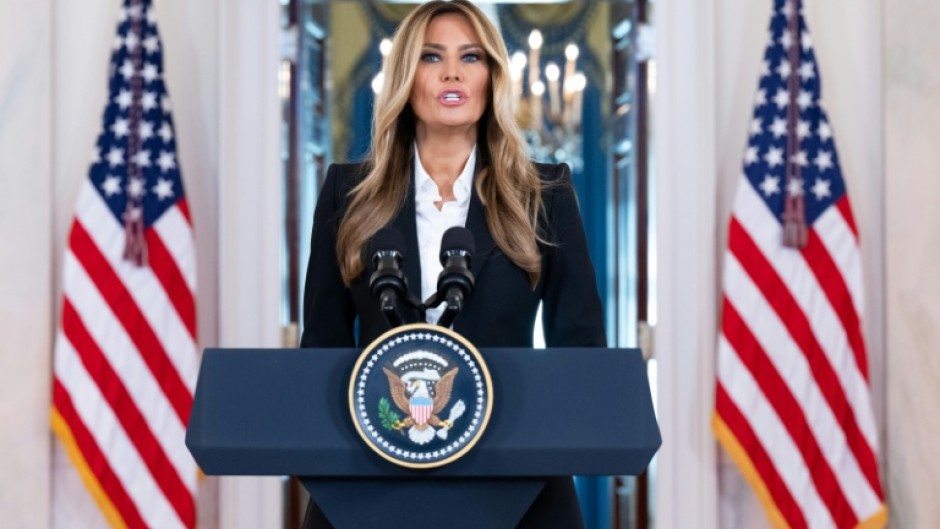 First Lady Melania Trump said Putin had responded to a letter she sent via her husband at their summit in Alaska