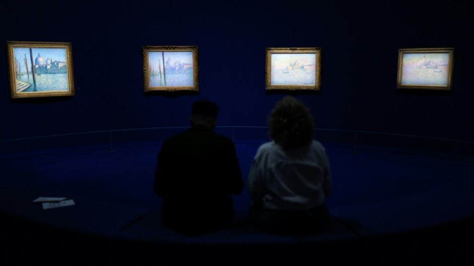 The highlight of 'Monet and Venice' is a room showcasing the French master's paintings accompanied by music