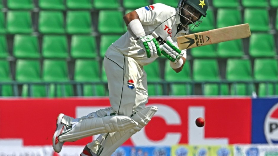 Pakistan's Imam-ul-Haq scored his 10th Test fifty