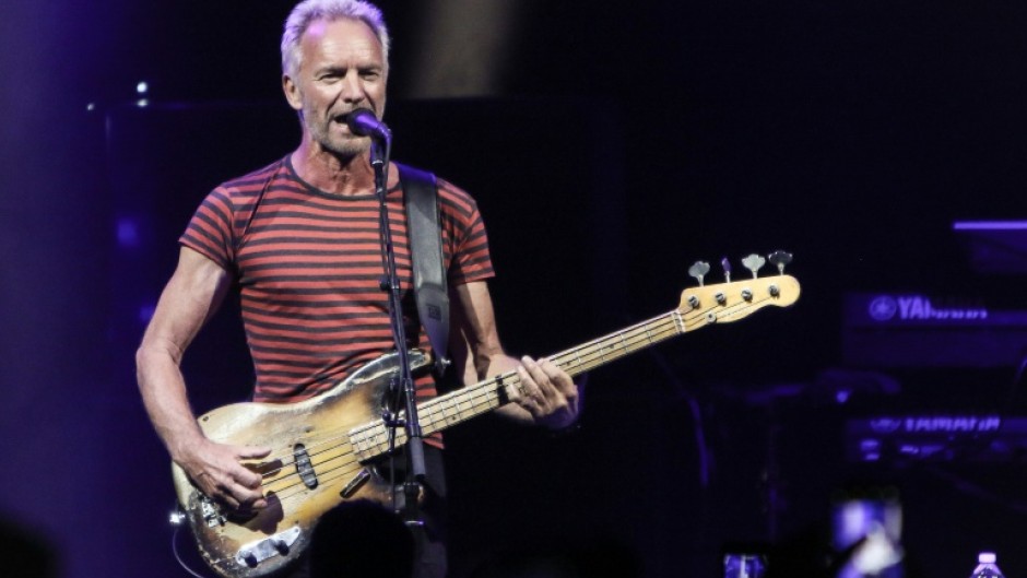 Sting is still performing in his musical about his hometown in northeast England, "The Last Ship"