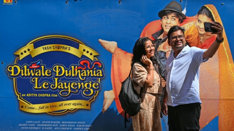 India's longest-running fil, 'Dilwale Dulhania Le Jayenge' (The Brave Hearted Will Take the Bride) celebrates 30 years in the Maratha Mandir theatre in Mumbai