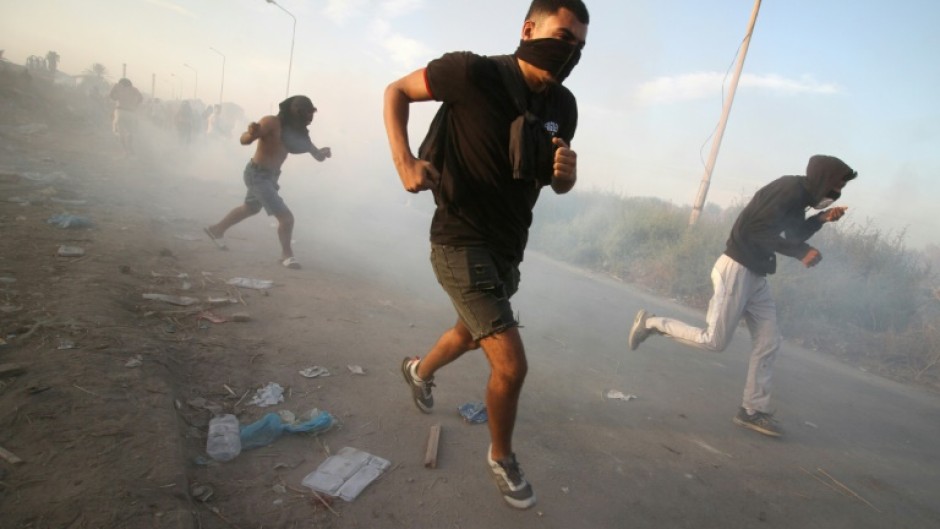 Police have at times used tear gas to disperse the protests against the plant