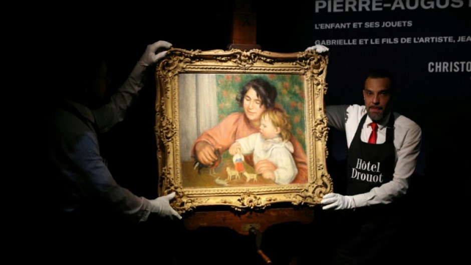 The painting is to be auctioned off next month