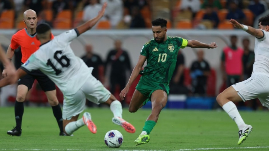 Saudi Arabia's Salem Al Dawsari in action this week for his country