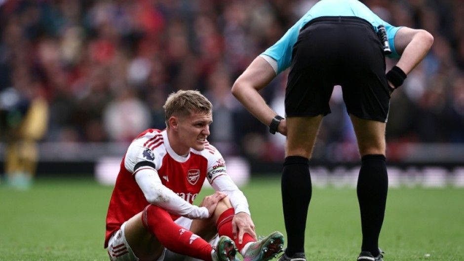 Martin Odegaard faces weeks out with a knee injury