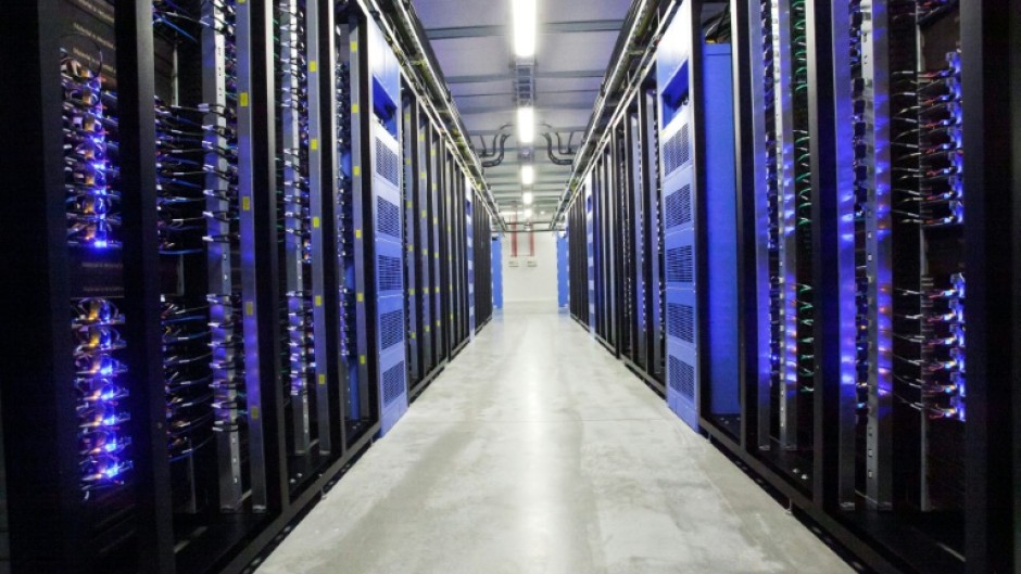 Inside the cloud: data centres like this power the global internet