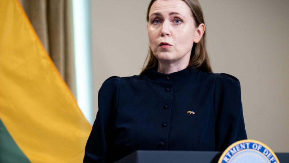 Lithuanian Defence Minister Dovile Sakaliene has resigned in a government battle over military spending