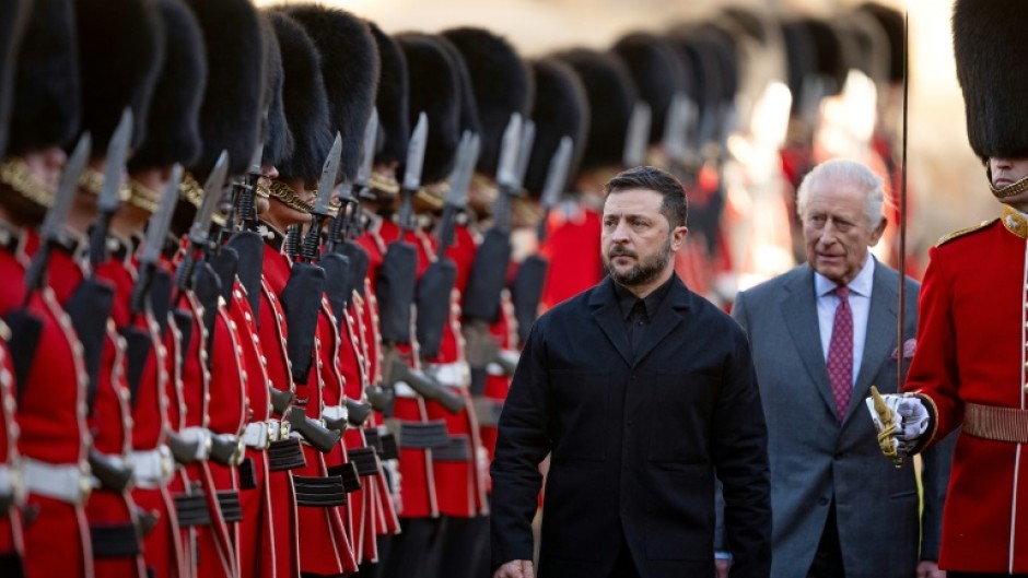 King Charles hosted Zelensky at Windsor Castle