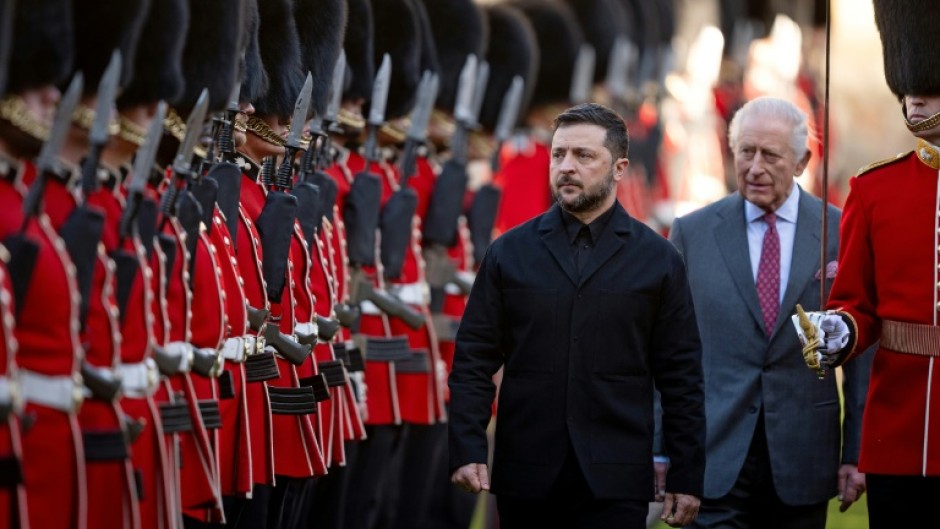 King Charles hosted Zelensky at Windsor Castle