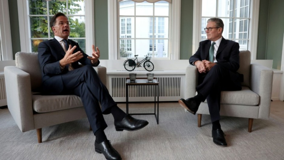 Starmer was set to host NATO head Rutte and the 'coalition of the willing'