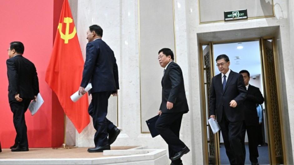 Top officials vowed to develop China's high-tech sector on a massive scale in the next decade