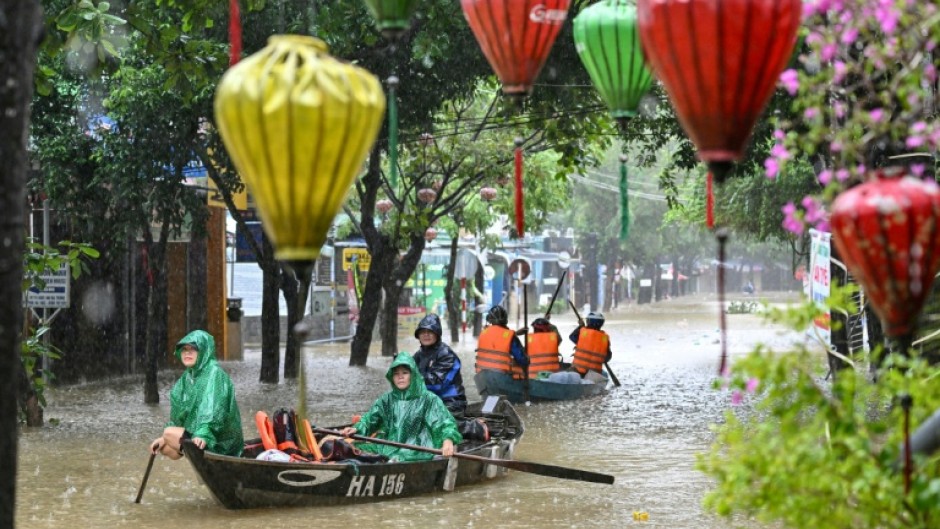 Major flooding in central Vietnam killed 10 people this week and turned streets in Hoi An into canals after a major river reached a 60-year high