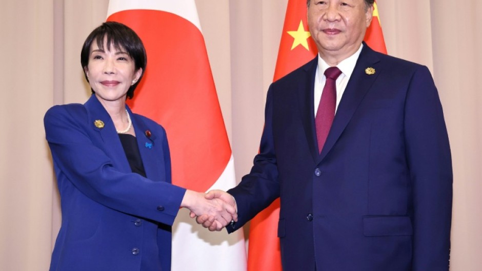 Japan's new Prime Minister Sanae Takaichi said she raised concerns about the South China Sea, Hong Kong and Xinjiang in a "candid" first meeting with Chinese President Xi Jinping at the APEC summit in South Korea